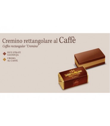 CIOCCOLATINO CREMINO RETTANGOLARE CAFFE'